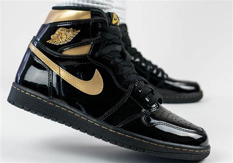 all black jordans with gold|jordan 1 black metallic gold.